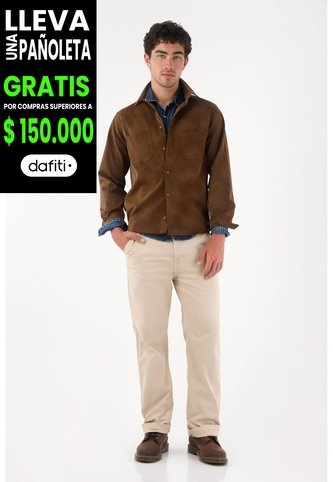 Tennis Pantalón Tipo Carpenter Café Para Hombre Tennis