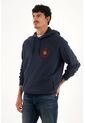Tennis Buzo Hoodie Azul Con Bordado Decorativo Para Hombre de Tennis