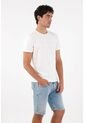 Tennis Bermuda Nudy En Denim Azul Para Hombre de Tennis