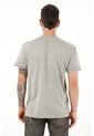 Tennis Camiseta Gris Con Estampado En Cuello Para Hombre de Tennis