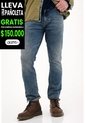 Tennis Jean Nudy Cinco Bolsillos Azul De Acabado Suave Para Hombre de Tennis