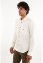 Tennis Camisa En Dril Con Bolsillos Crudo Para Hombre de Tennis