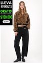 Tennis Jean Slouchy Black Denim Para Mujer de Tennis