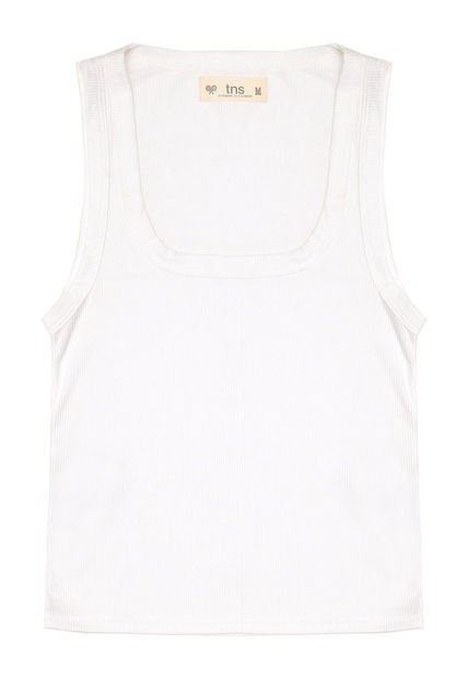 Camiseta Tipo Esqueleto En Rib Para Mujer