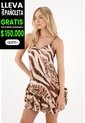 Tennis Vestido Corto Estampado Con Boleros Para Mujer de Tennis