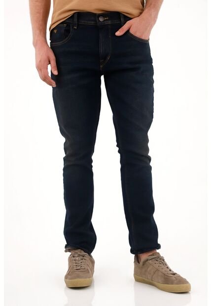 Tennis Jean Nudy Clásico Azul Para Hombre