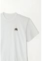 Tennis Camiseta En Jersey Flamé Blanca Para Hombre de Tennis