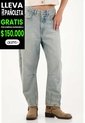 Tennis Jean Horseshoe Cinco Bolsillos Azul Con Caída Natural Para Mujer de Tennis