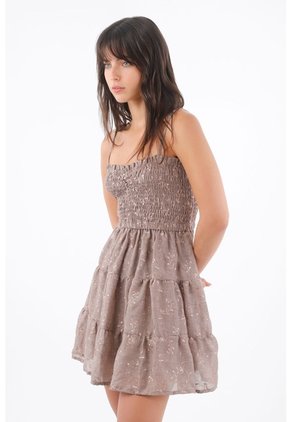 Tennis Vestido Corto Para Mujer Con Cuerpo Fruncido
