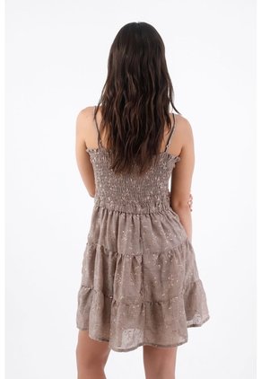 Tennis Vestido Corto Para Mujer Con Cuerpo Fruncido