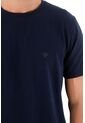 Camiseta Cuello Redondo Azul Para Hombre de Tennis