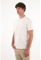 Tennis Camiseta Con Raqueta Estampada Crudo Para Hombre de Tennis