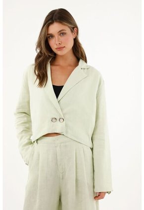 Tennis Chaqueta Corta Tipo Blazer Para Mujer