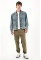 Tennis Pantalón Tipo Jogger De Pretina Elástica Verde Para Hombre de Tennis