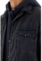 Tennis Chaqueta Negra De Textura Acolchada Para Hombre de Tennis