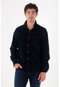 Tennis Camisa Clásica De Tacto Suave Azul Para Hombre de Tennis