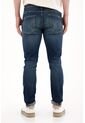 Tennis Jean Skinny Con Desgastes Azul Oscuro Para Hombre de Tennis