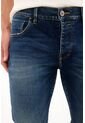 Tennis Jean Skinny Con Desgastes Azul Oscuro Para Hombre de Tennis