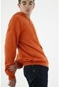 Buzo Naranja Con Capucha Para Hombre de Tennis