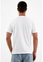 Tennis Camiseta Cuello Redondo Blanca Para Hombre de Tennis