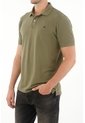 Tennis Polo Verde Con Raqueta Multicolor De Silueta Amplia Para Hombre de Tennis