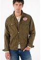 Tennis Camisa Tipo Chaqueta Con Parche Para Hombre de Tennis