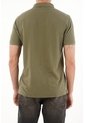 Tennis Polo Verde Con Raqueta Multicolor De Silueta Amplia Para Hombre de Tennis