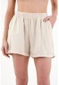 Bermuda En Lino Crudo Para Mujer de Tennis
