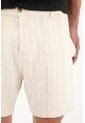 Tennis Bermuda En Tela Con Textura Crudo Para Hombre de Tennis