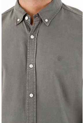 Tennis Camisa Manga Larga Gris Para Hombre