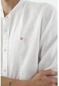 Camisa Blanca Cuello Neru Para Hombre de Tennis