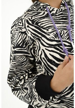 Buzo Estampado Animal Print Para Niña