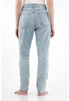 Tennis Jean Mom En 100% Algodón Tono Claro Para Mujer