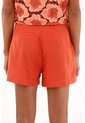 Tennis Bermuda Naranja De Tela Fluida Para Mujer de Tennis