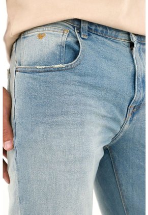 Tennis Jean Nudy Tono Claro Con Textura Lisa Para Hombre