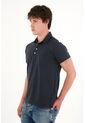 Tennis Camiseta Polo Manga Corta Azul Para Hombre de Tennis