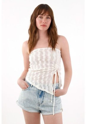 Tennis Short En Algodón 100% Tono Claro Para Mujer