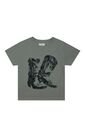 Tennis Camiseta Gris Estampada Para Mujer de Tennis