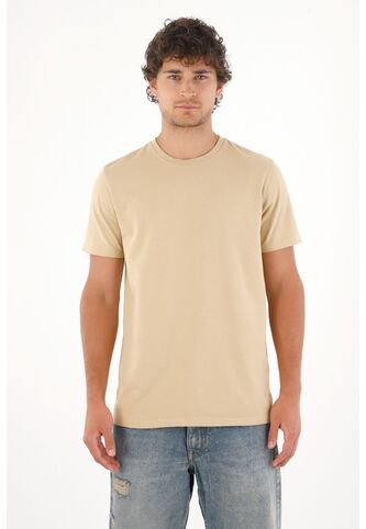 Tennis Camiseta En 100% Algodón Café Para Hombre Tennis