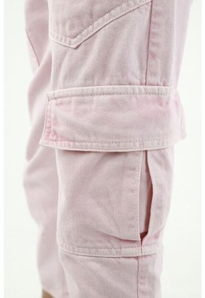 Pantalón Cargo Rosado Para Niña