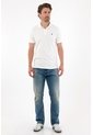 Tennis Polo En Tela Piqué Licra Crudo Para Hombre de Tennis