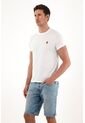 Tennis Camiseta De Cuello Redondo Blanca Para Hombre de Tennis