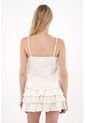 Tennis Camisa De Tiras Graduables Crudo Para Mujer de Tennis
