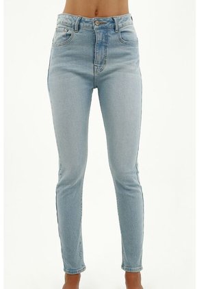 Tennis Jean Tipo Jegging Azul Para Mujer