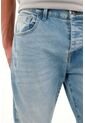 Tennis Jean Skinny Con Desgastes Azul Medio Para Hombre de Tennis