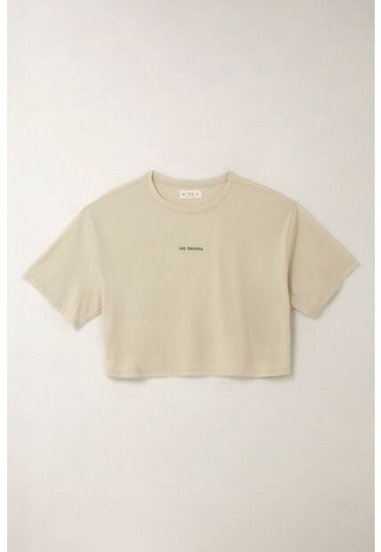 Tennis Camiseta Amplia Con Estampado Para Mujer