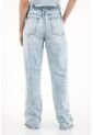 Tennis Jean Wide Leg Con Detalle De Malla Y Brillo Para Mujer de Tennis