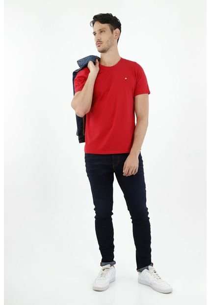 Camiseta Roja Para Hombre