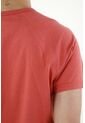 Camiseta Roja Con Detalle Frontal Para Hombre de Tennis