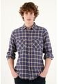 Tennis Camisa Preteñida Azul Para Hombre de Tennis